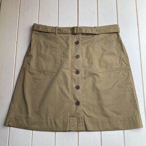 Tommy Hilfiger Khaki Mini Skirt